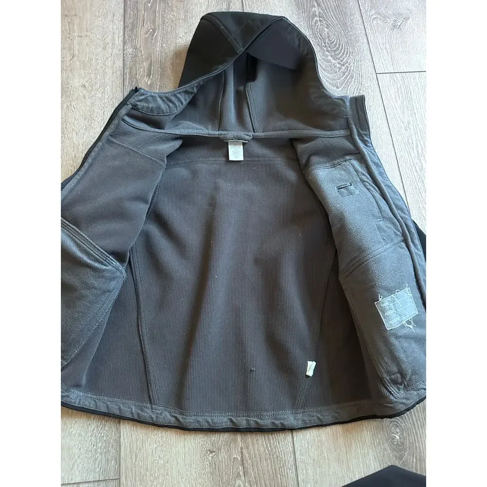 REI Boys' Black Full Zip Hooded Soft Shell Jacket - XXS